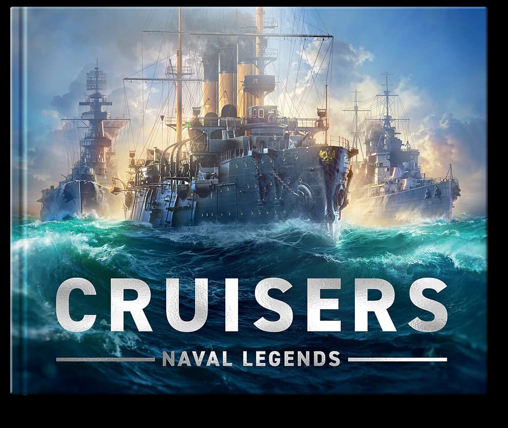 Naval Legends: Cruisers — a 384-page art book