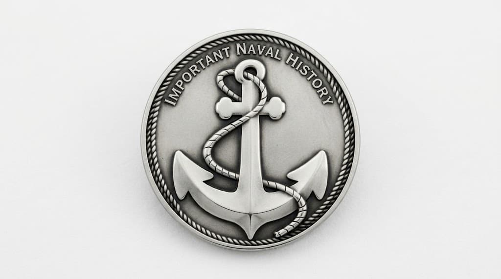 HMS Warspite Coin · Important Naval History